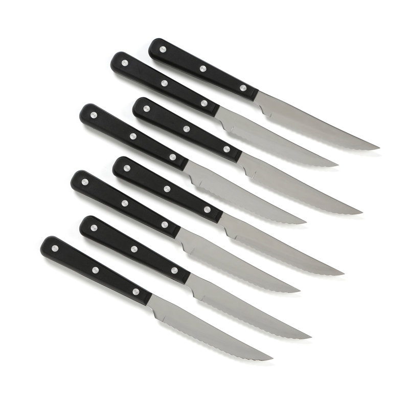 8 steak knives