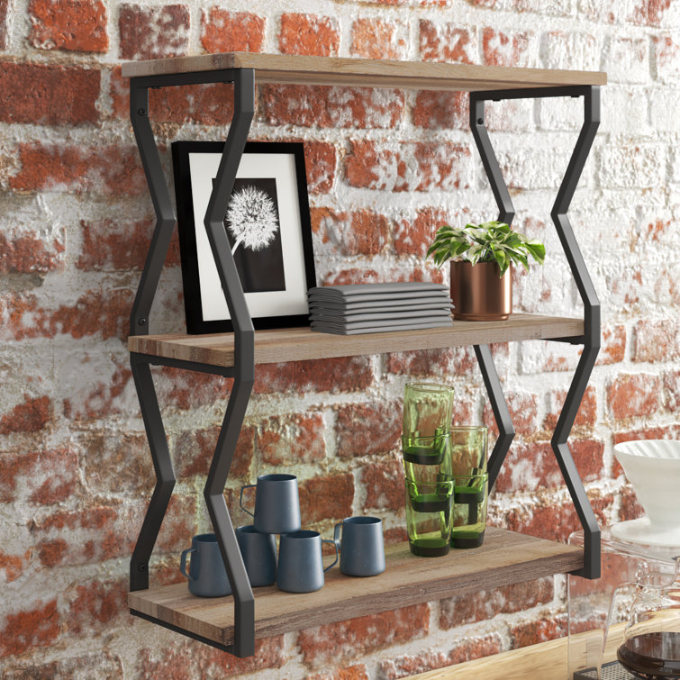 Steelside™ Chenoweth 3 Piece Accent Shelf & Reviews | Wayfair