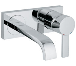 Bathroom Faucet In Wall grohe allure single handle wall mounted bathroom faucet & reviews Bathroom Faucet In Wall grohe allure single handle wall mounted bathroom faucet & reviews