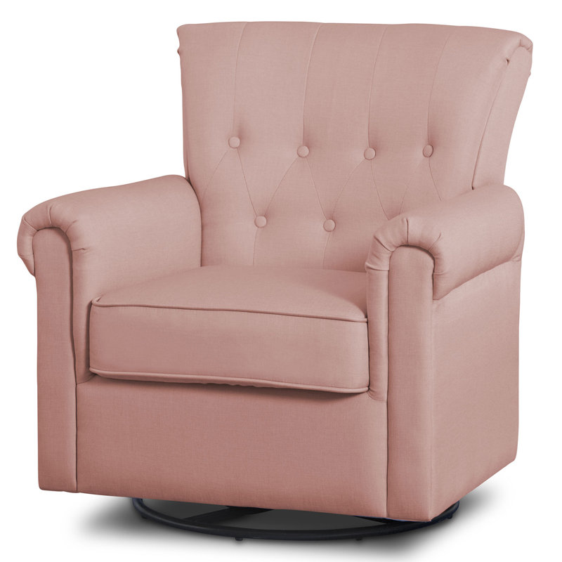 harper nursery swivel glider