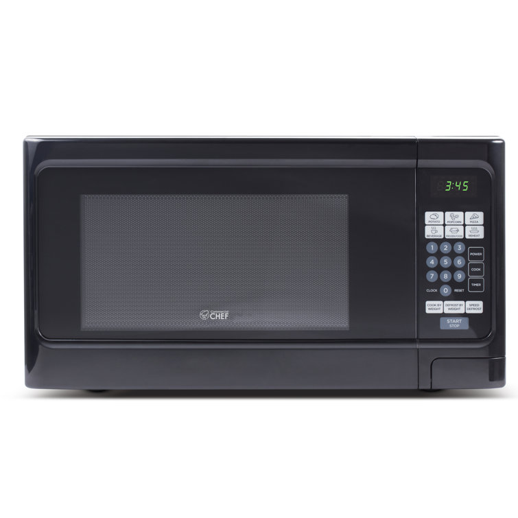 Commercial Chef 17.75'' 0.7 Cubic Feet cu. ft. Countertop Microwave with Sensor Cooking
