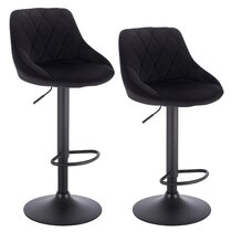 black kitchen bar stools with backs