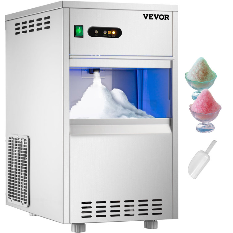Vevor 44 Lb Lb Daily Production Crushed Ice Freestanding Ice Maker Wayfair
