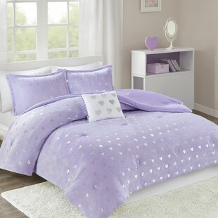 Metallic Silver Comforter Set Wayfair