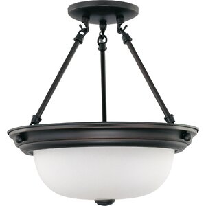 Dothan 2-Light Semi Flush Mount