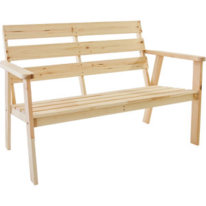 Gartenbank Hanko aus Holz von Caracella