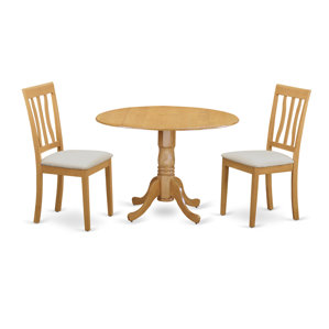 Gloucester 3 Piece Dining Set by Charlton Home