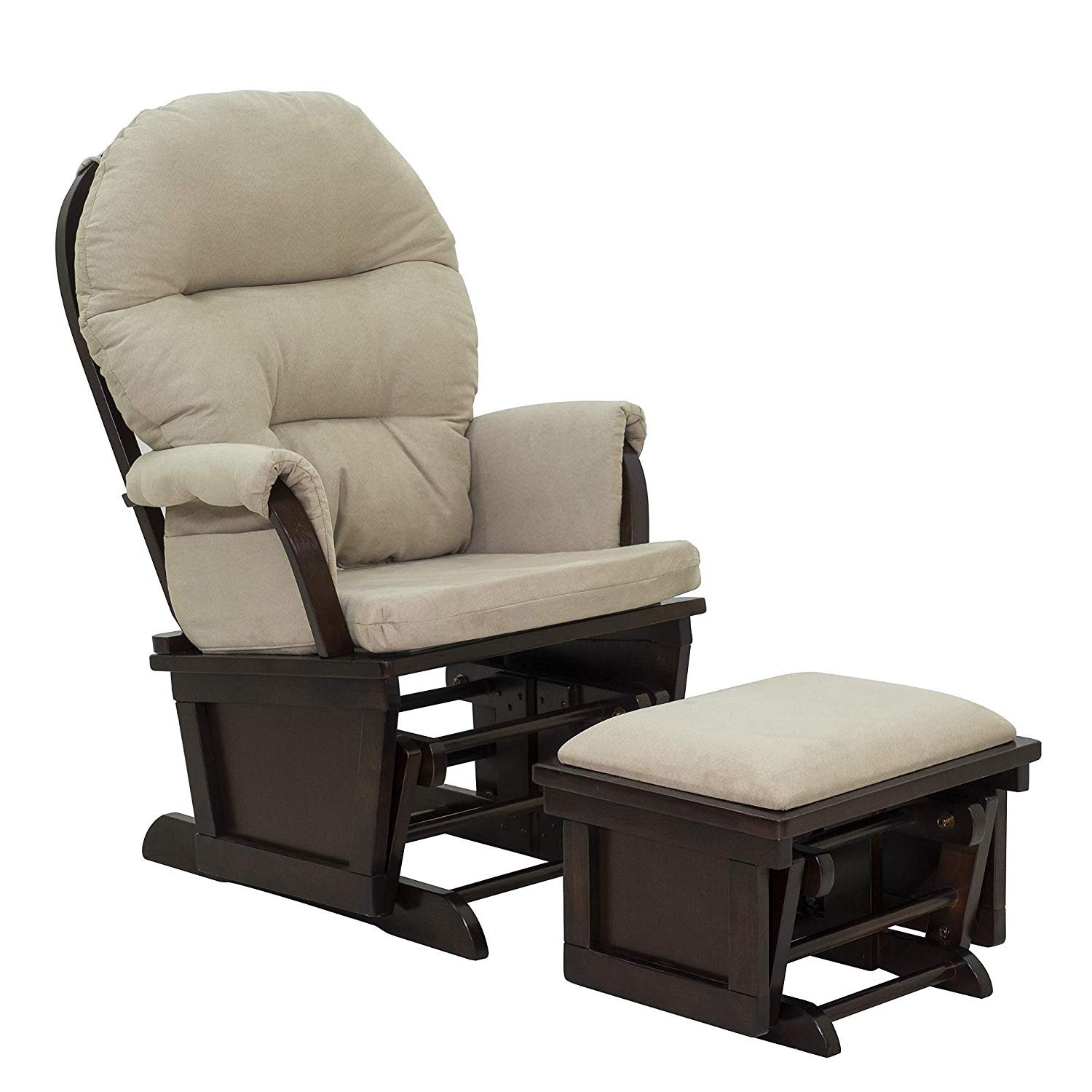 rocking recliner with ottoman