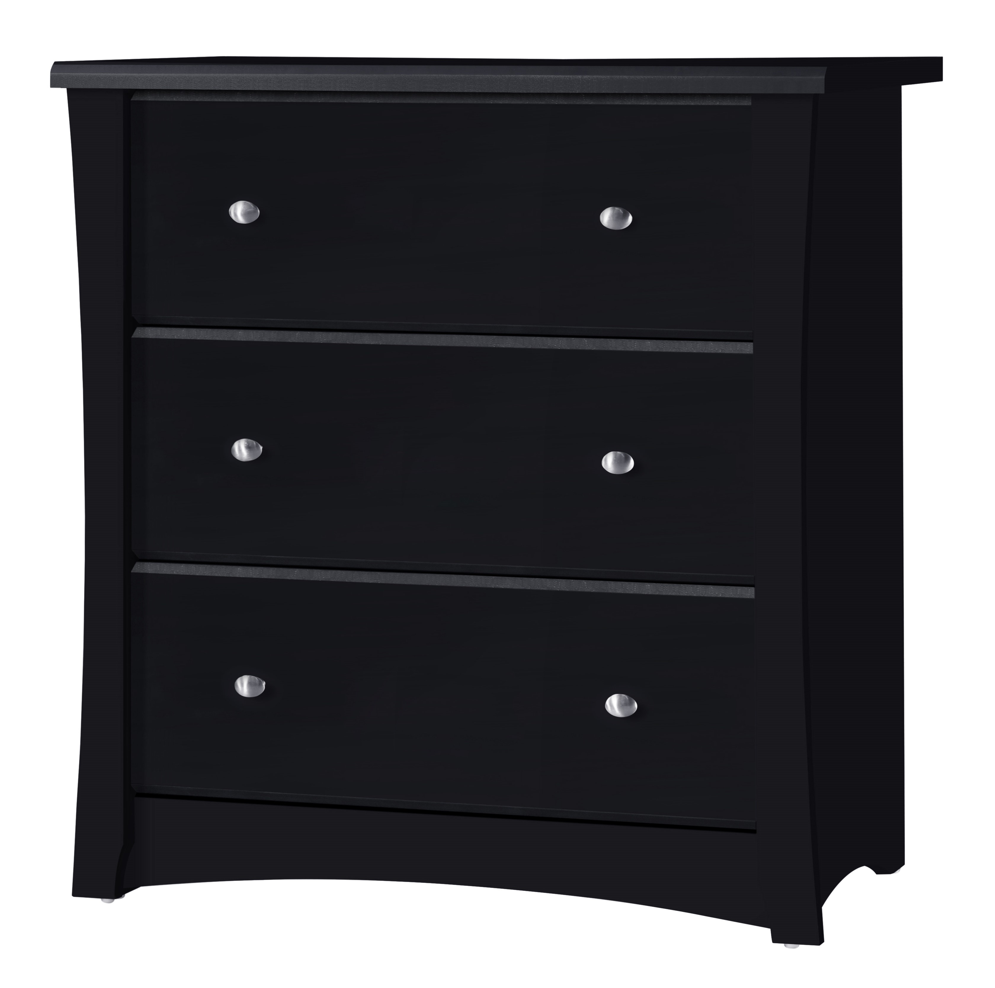 crescent 3 drawer chest