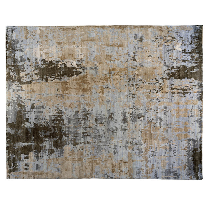 Aga John Oriental Rugs One Of A Kind Abstract Hand Knotted 8 11 X