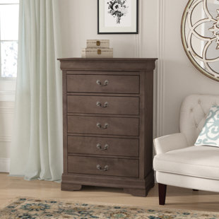 Go to store & view more images Lisle 5 Drawer Chest by Lark Manor