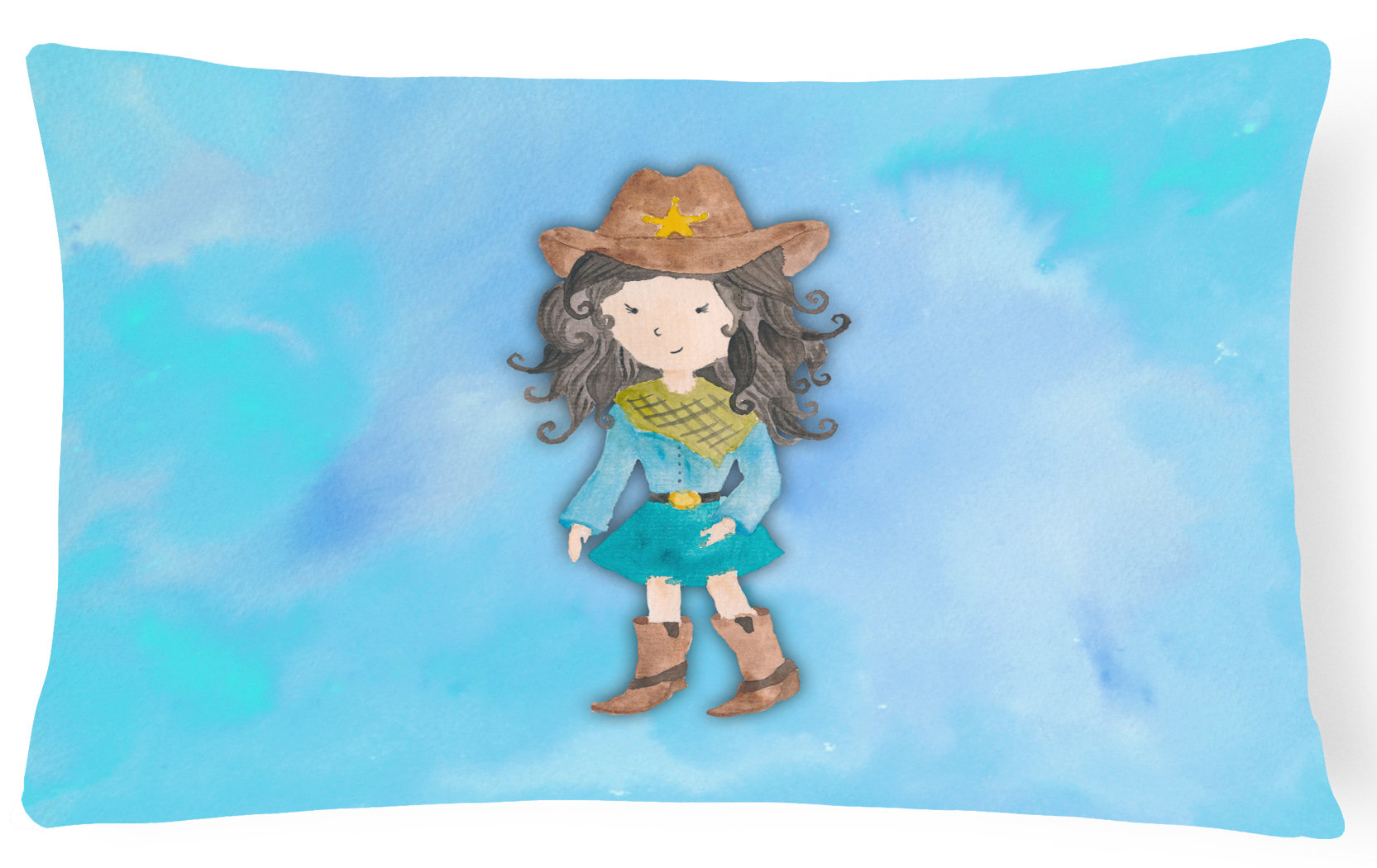 cowgirl pillow