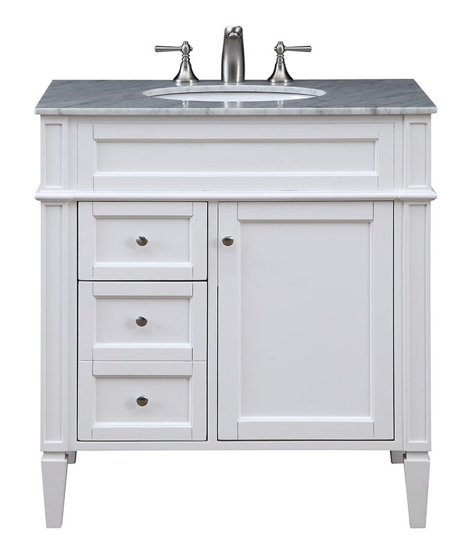 Discover timeless and tranquil furniture and decor resources as you shop My Home: European Inspired, White French Country Decorating Resources including:  32" Single Bathroom Vanity Set. #hellolovelystudio #getthelook #shopmyhouse #bathroomvanity