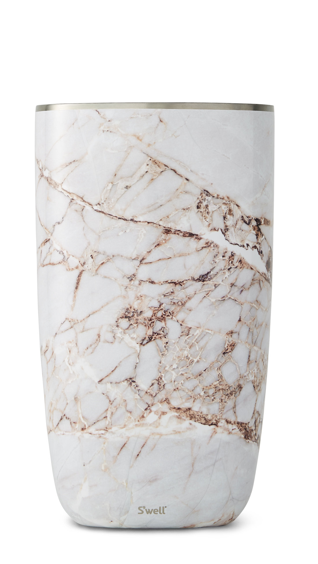 S'well Elements Calacatta Gold 25 Oz Stainless Steel Wine Chiller
