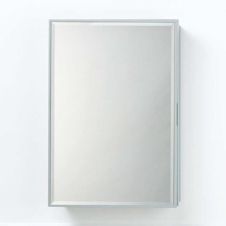 Ronbow Zuri Recessed Or Surface Mount Framed 1 Door Medicine Cabinet With 3 Adjustable Shelves Wayfair