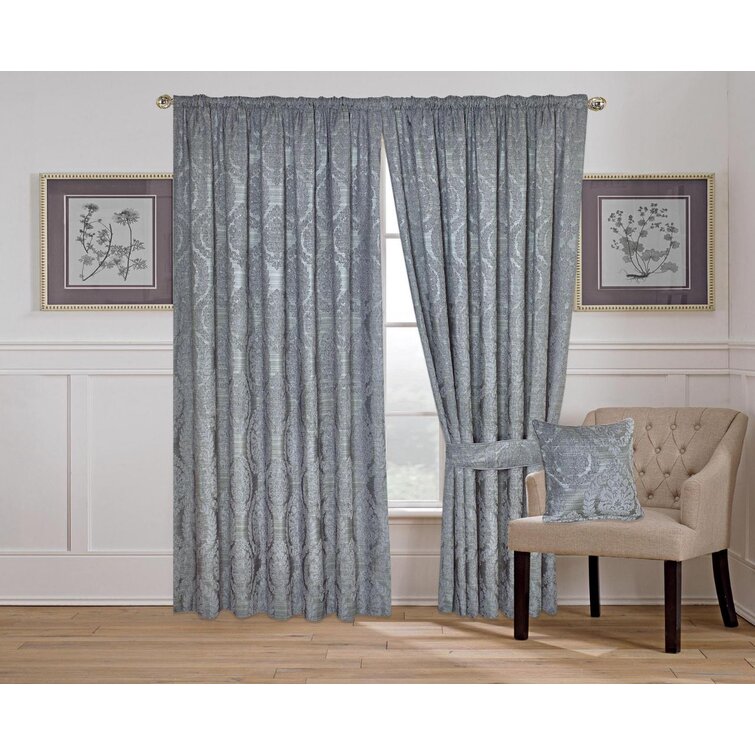 Rosalind Wheeler Claymore Pencil Pleat Curtains & Reviews | Wayfair.co.uk