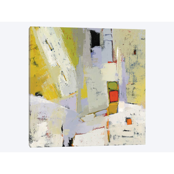 East Urban Home On The Sunnyside Of The Street Print On Canvas
