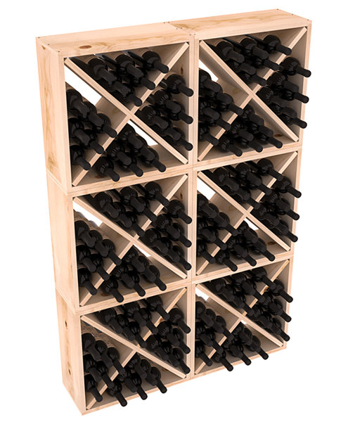 Red Barrel Studio Karnes 144 Bottle Floor Wine Bottle Rack Wayfair
