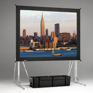 Black 156 H x 268 W Portable Projection Screen