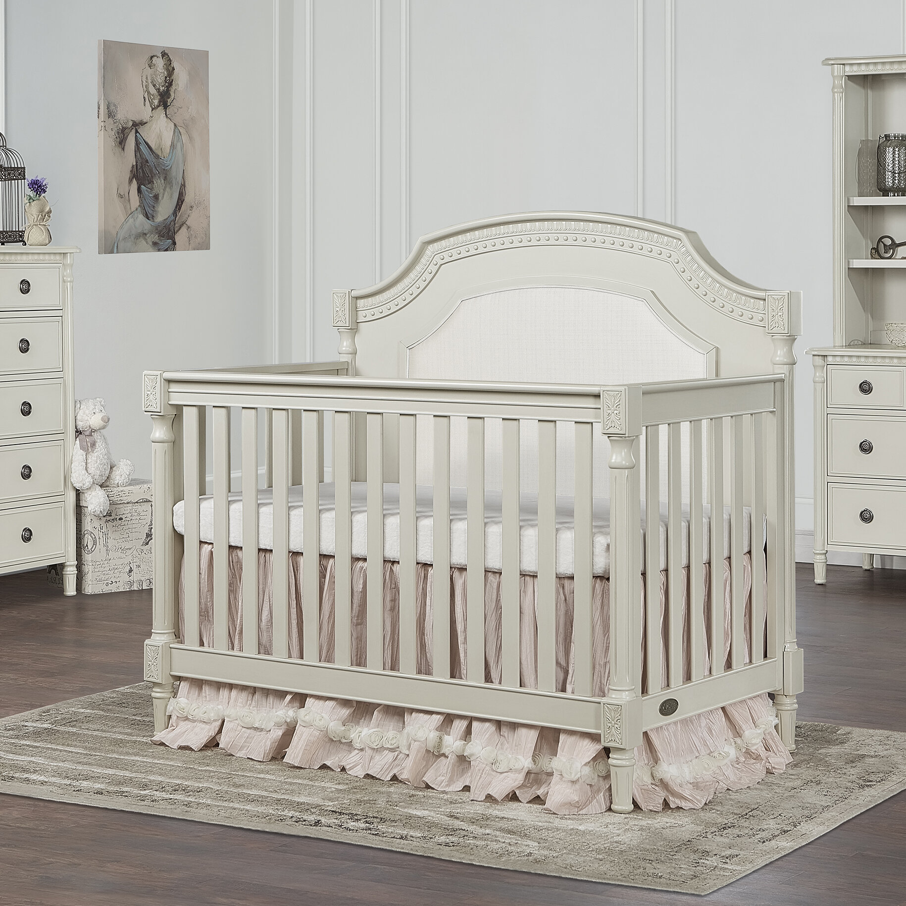 evolur julienne 5 in 1 convertible crib