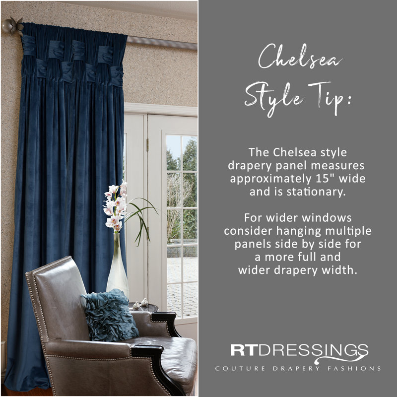 House Of Hampton Scholten Solid Room Darkening Pinch Pleat Curtain