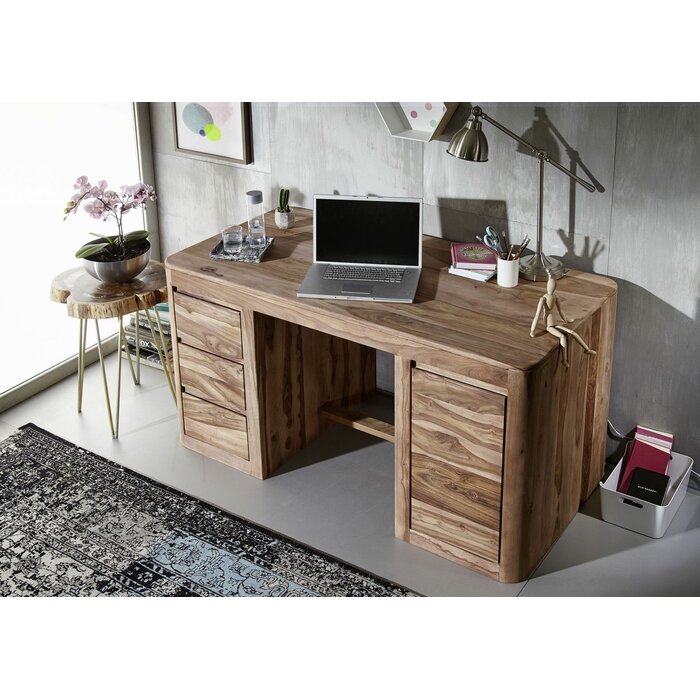 Massivmoebel24 Toronto Desk Wayfair Co Uk