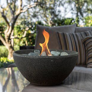 Runs On Long Lasting Refillable Propane Over 40 Hours Patio Tabletop Fire Bowl 