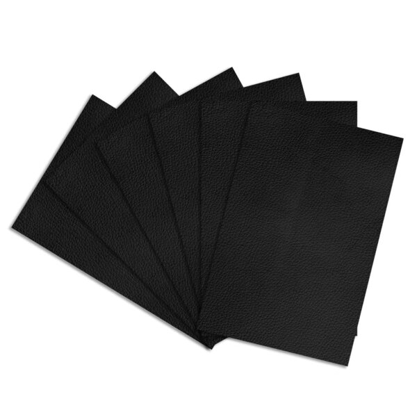 6 piece Leather Repair Repair Patch Faux Leather Patch Self Adhesive Repair 