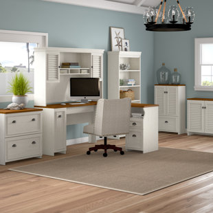 Go to store & view more images Beachcrest Home Oakridge 6 Piece Office Set