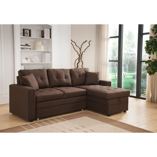 Go to store & view more images Inessa Reversible Sleeper Sectional by Turn on the Brights