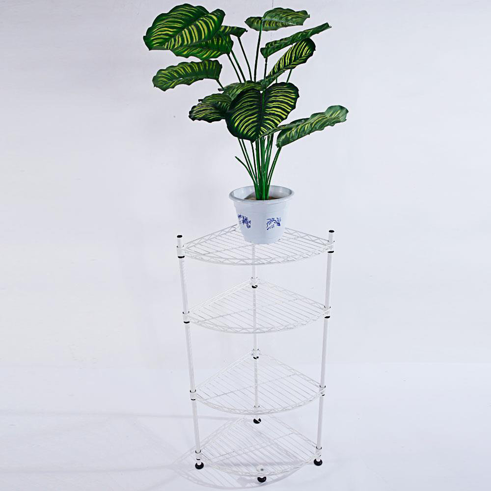 Rebrilliant Woll 32 H X 12 W Corner Display Shelf Kitchen Bathroom Storage Wayfair