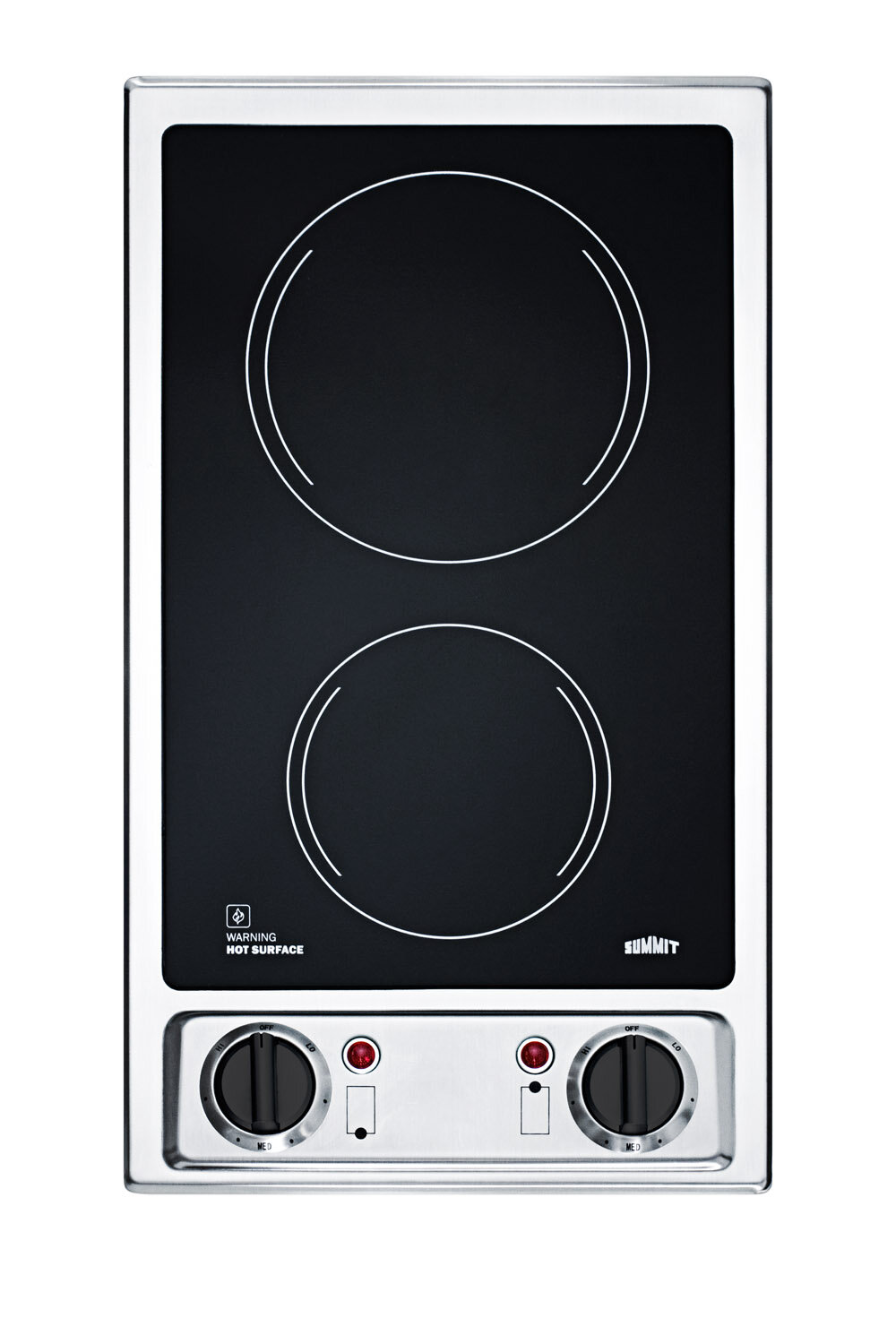 Summit Appliance 12 Electric Cooktop With 2 Elements Wayfair