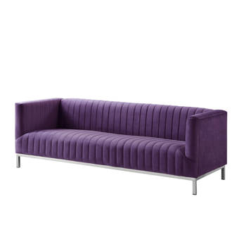 Mercer41 Petrie Curved Loveseat Wayfair