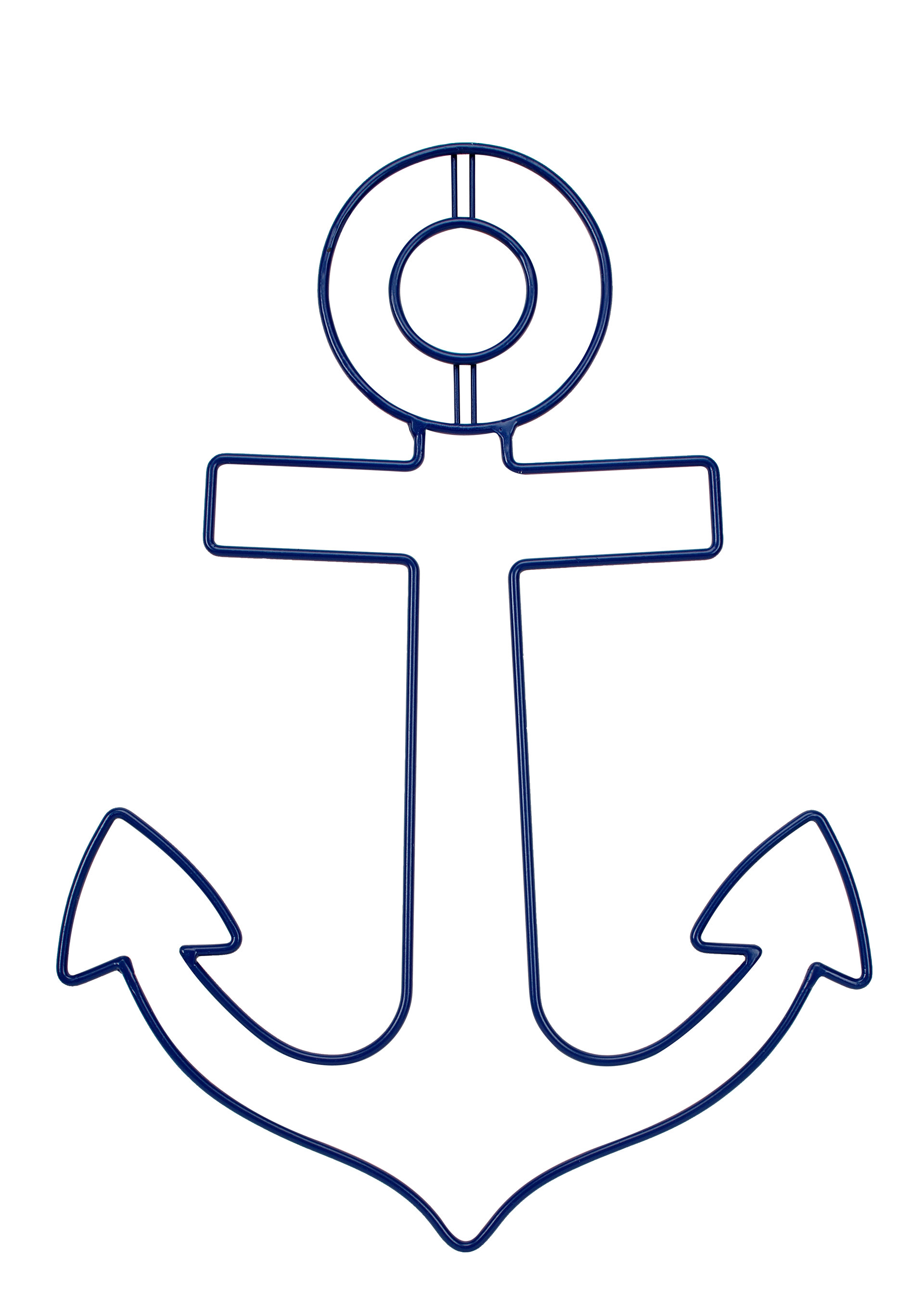 Harriet Bee Aayush Nautical Anchor Wire Wall Décor Wayfair Harriet Bee Aayush Nautical Anchor Wire