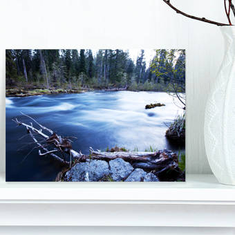 Designart Rapid Virgin River Photographic Print On Wrapped Canvas Wayfair