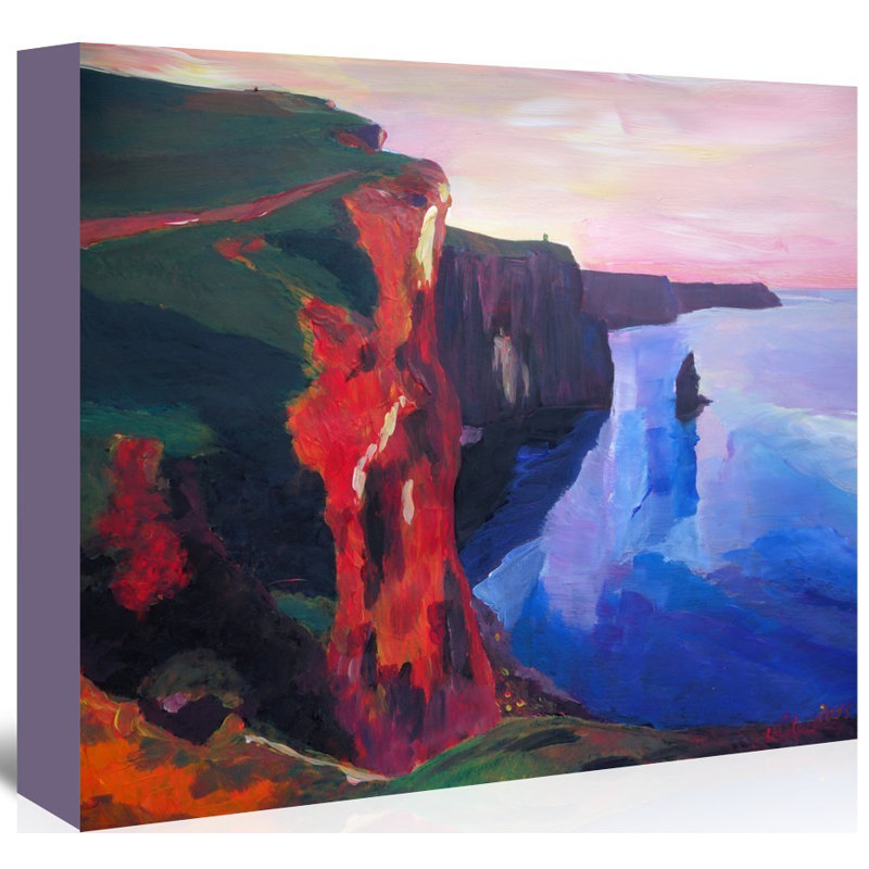 East Urban Home Cliffs Of Moher In County Clare Ireland At Sunset