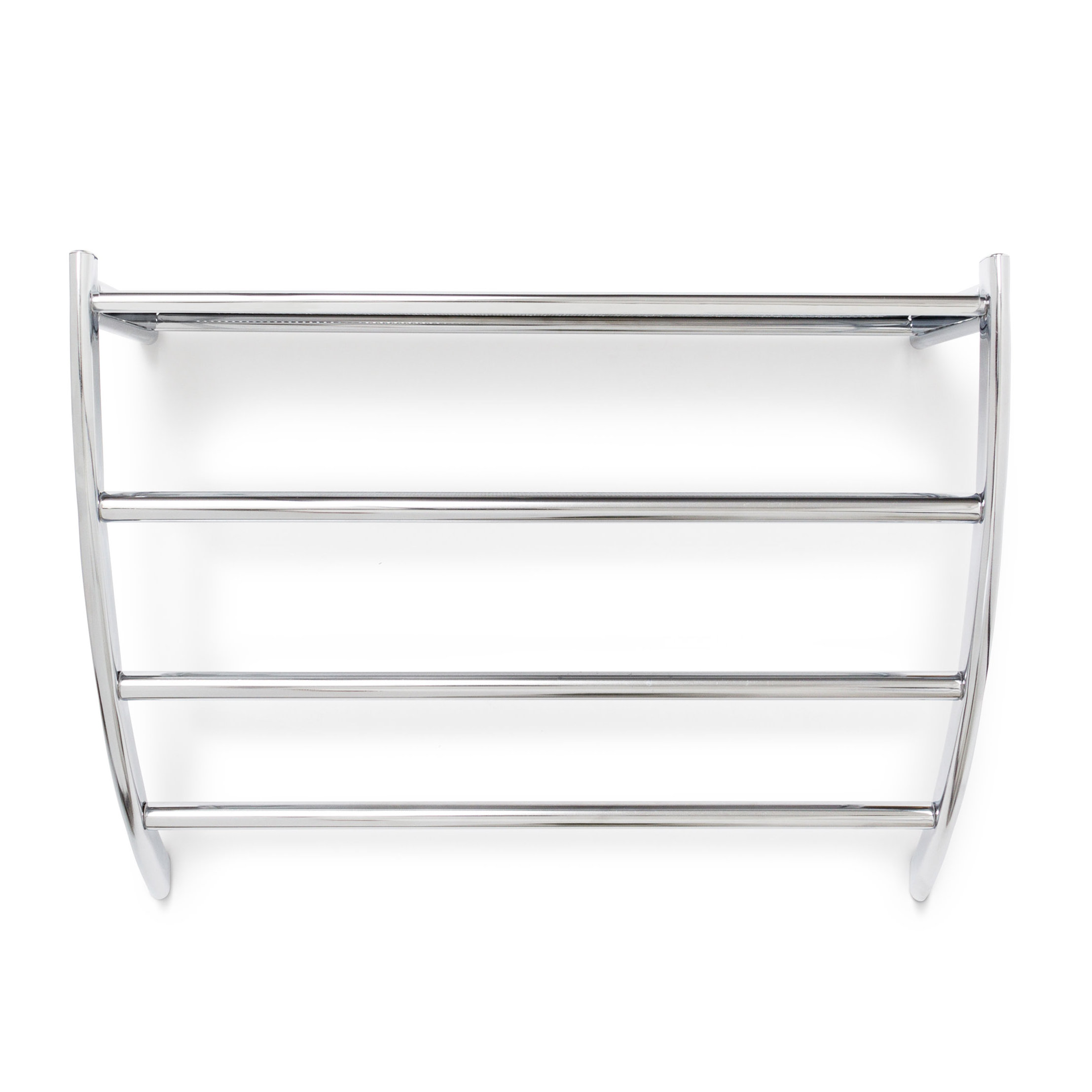 wall shelf with towel rack
