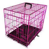 pink dog crates for sale