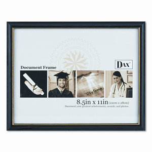 Two-Tone Document/Diploma Wood Frame, 8.5