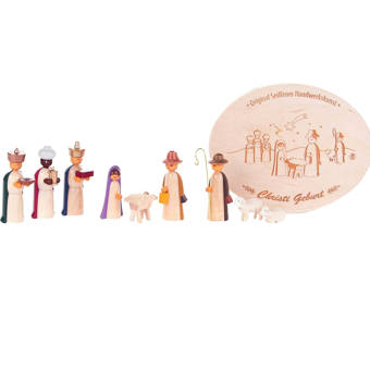 Earthwoodllc Olive Wood Music Box Nativity Scene Wayfair