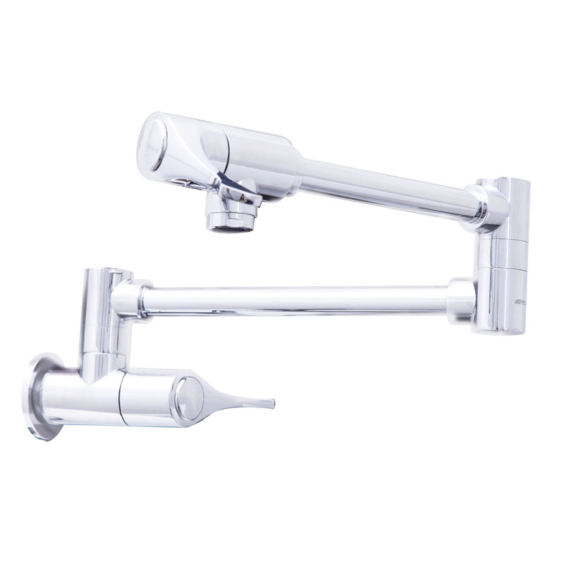 Dyconn Faucet Double Handle Wall Mounted Pot Filler Reviews