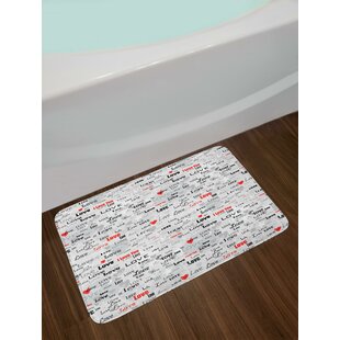 Tapis De Bain Couleur Rouge Wayfairca