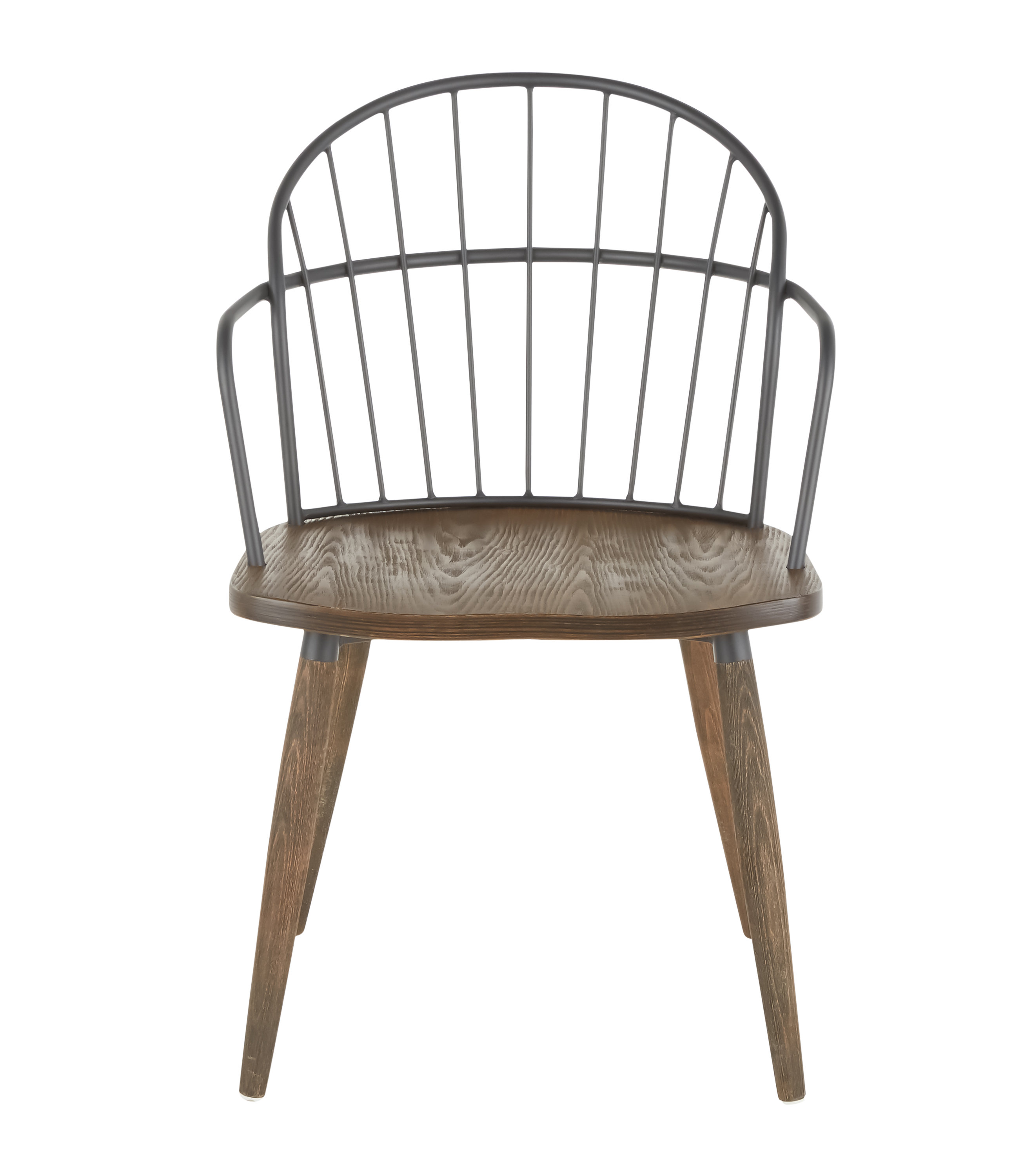 Wrought Studio Lankheit Windsor Back Arm Chair In Brown Wayfair Lankheit Windsor Back Arm Chair