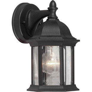 Best Delphia 1-Light Outdoor Wall Lantern By Charlton Home Outdoor Lighting Delphia 1-Light Outdoor Wall Lantern By Charlton Home Outdoor Lighting