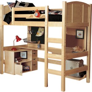 Radia Twin Loft Bed Configurable Bedroom Set