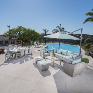 Go to store & view more images Castelli Patio 20 Piece Sofa Set with Cushions by Wade Logan