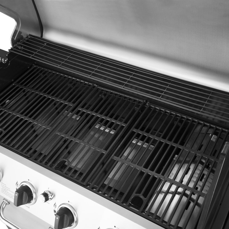 Royal Gourmet Classic 6 Burner Stainless Propane Gas Grill With