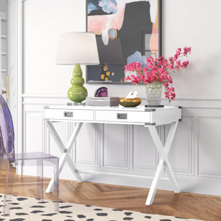 wayfair white lacquer desk