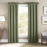Sage Green Blackout Curtains Wayfair