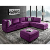 Modern Contemporary Purple Sectionals You Ll Love In 2020 Wayfair
